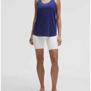 Lululemon NWT  Essential Tank Racerback PLEATED   * Larkspur Blue.  Size 2
